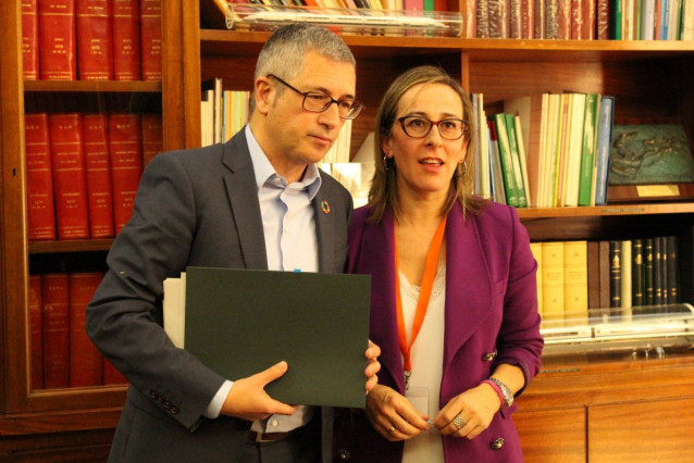 Hugo Morán y Ethel Vázquez