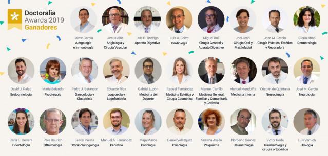 Ganadores de los premiso Doctoralia