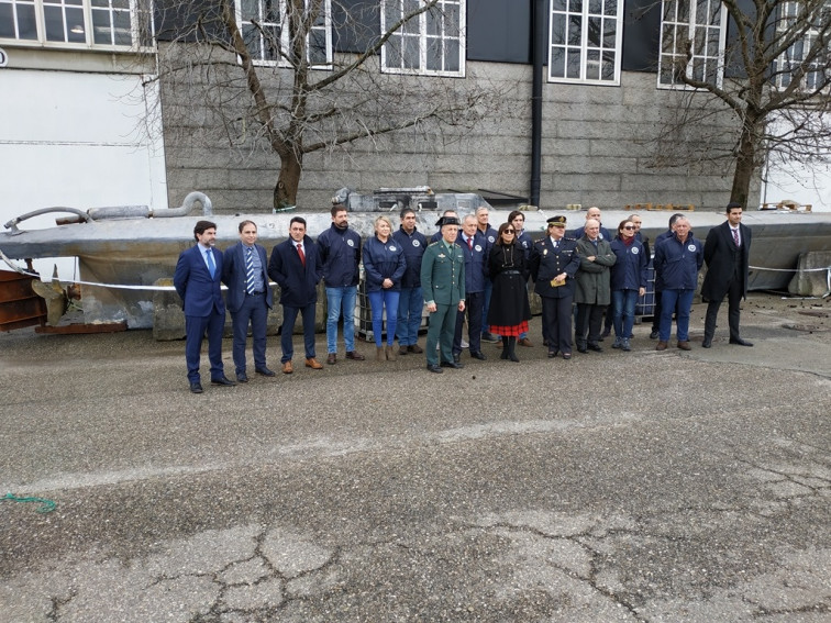 El 'Narcosubmarino' de Cangas despierta el interés de los expertos europeos de narcóticos