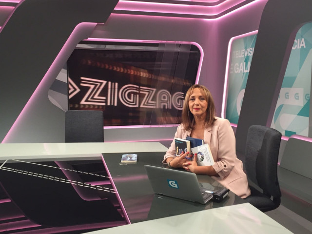 Pilar G. Rego, presentadora del Zigzag de la TVG