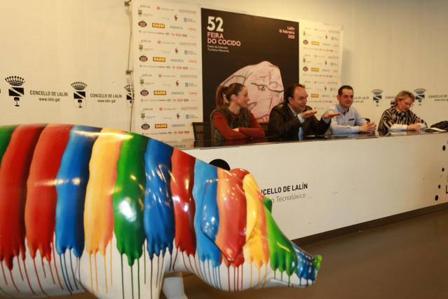 El alcalde de Lalín (Pontevedra), presenta la 52ª Feira do Cocido.