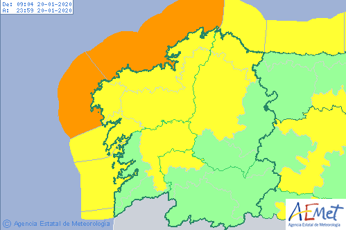 El gélido viento provoca alertas y despolma las temperaturas hasta -7,5ºC