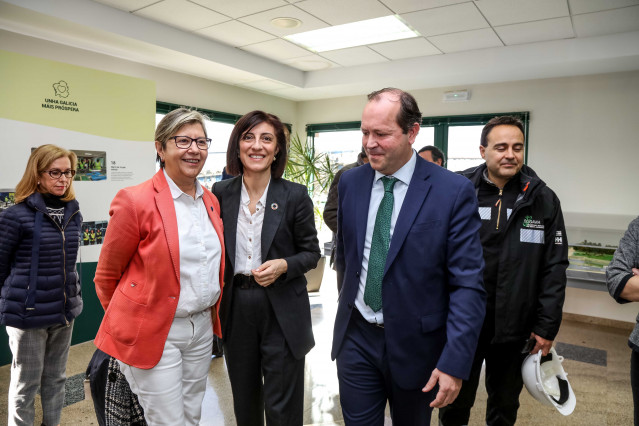 Rosa Quintana y Ángeles Vázquez en el 20 aniversario de Sogama
