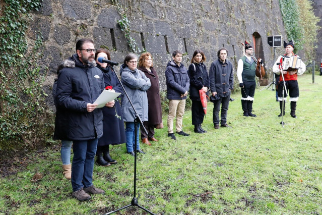 Homenaje en Ferrol a Amada García.
