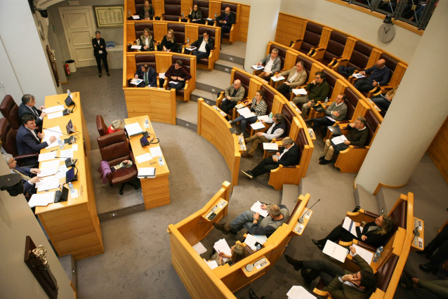 Pleno de la Diputación de A Coruña