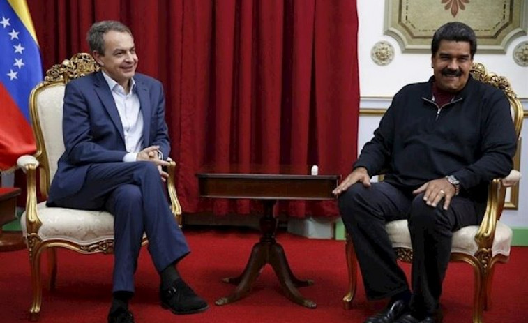 ​Reunión sorpresa de Zapatero con Maduro y Delcy Rodríguez en Venezuela