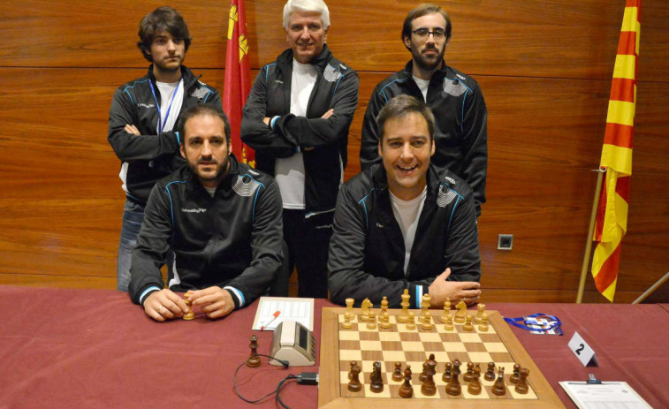 O Universidade de Vigo de xadrez pecha o Campionato de España en terceiro lugar