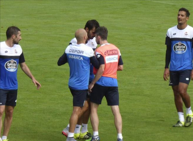 Luisinho, al margen por decisión técnica tras el rifirrafe con Arribas