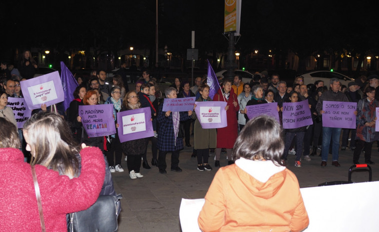 ​Centenares de mujeres marcharon por Galicia pidiendo justicia para la mujer asesinada en Lugo