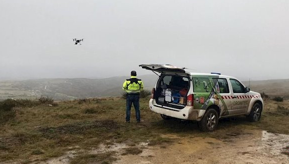 Drones busqueda dron