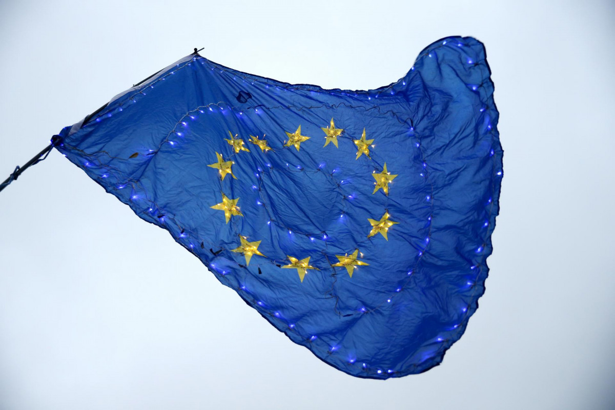Bandera de la Unión Europea (UE)