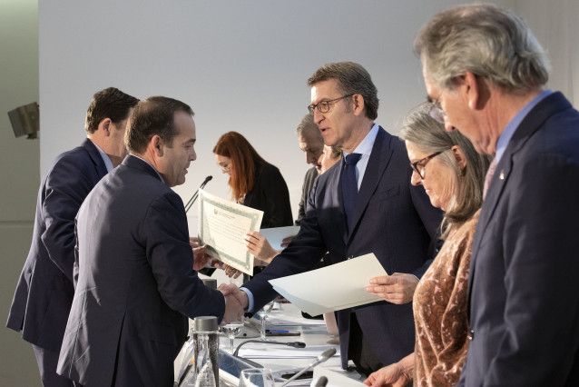 Feijóo, en el acto de entrega de los 'Premios Fin de Carrera'
