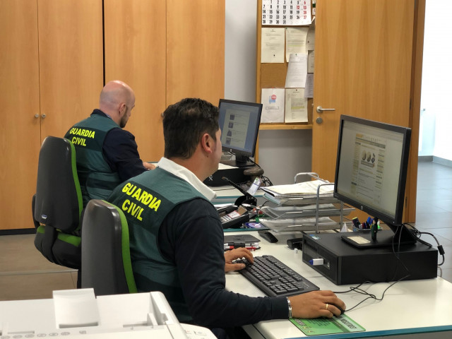 Equipo telemático de la Guardia Civil