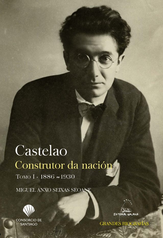 Portada de 'Castelao, constructor da nación'