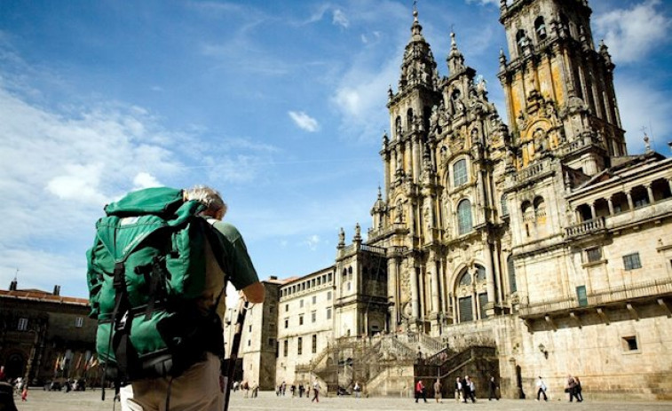 ​El coronavirus, el indeseado peregrino que pone en jaque al turismo gallego y al Xacobeo 2021