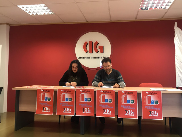 Rueda de prensa de Susana Méndez y Paulo Carril.