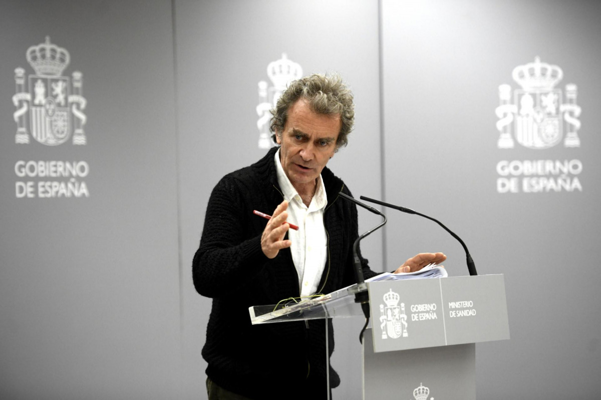 El director del Centro de Coordinación de Alertas y Emergencias Sanitarias, Fernando Simón, comparece en rueda de prensa tras la reunión del Comité de Seguimiento del Coronavirus. Ministerio de Sa