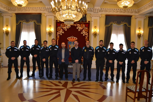 Toma de posesión de nuevos agentes de la POlicía Local de Ferrol.