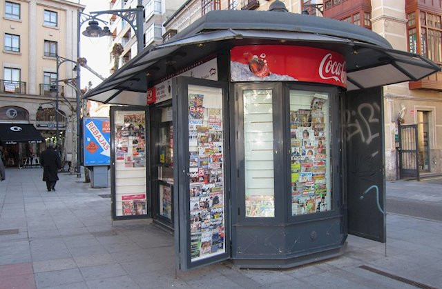 Prensa quiosco