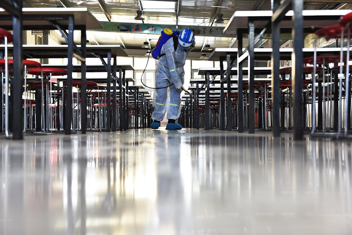 Coronavirus desinfeccion