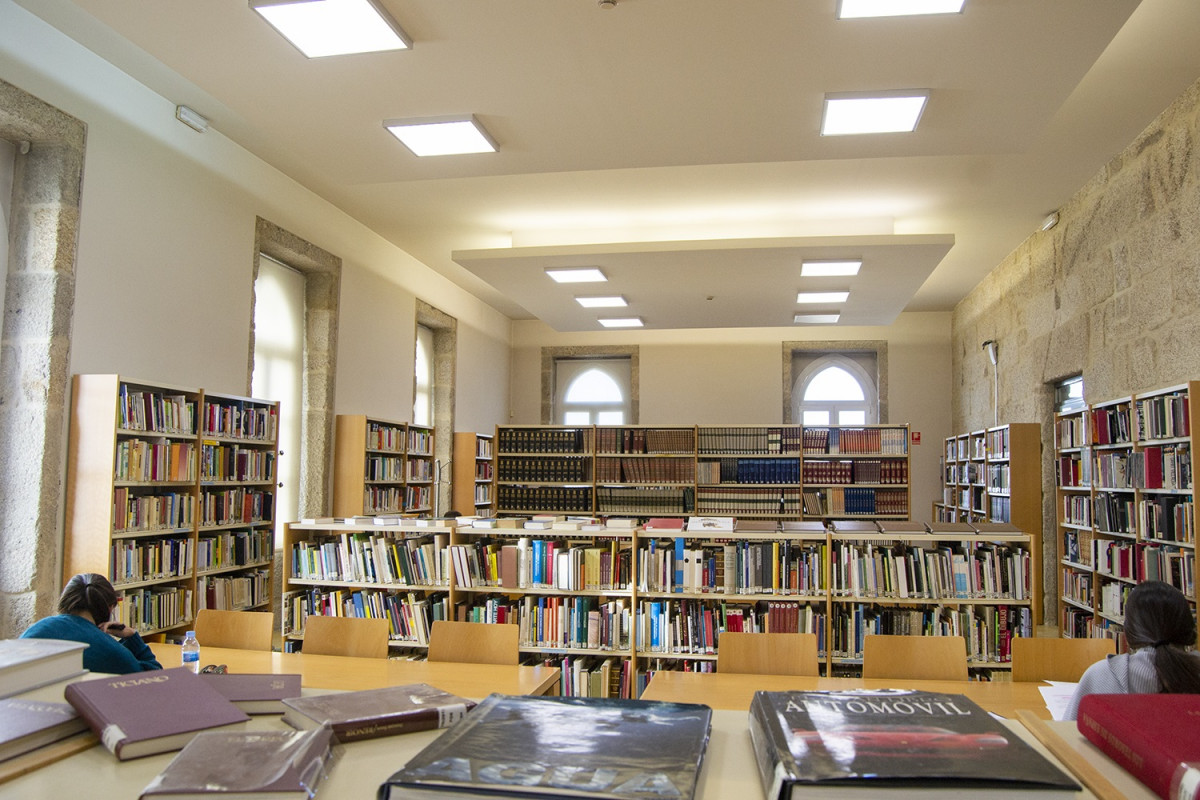 Dependencias de la biblioteca municipal de Tui