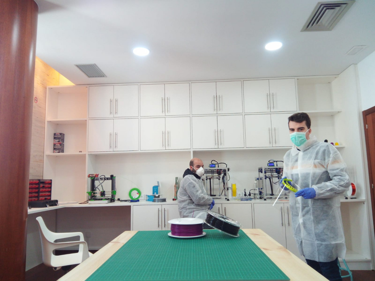 Fabricar gafas protectoras