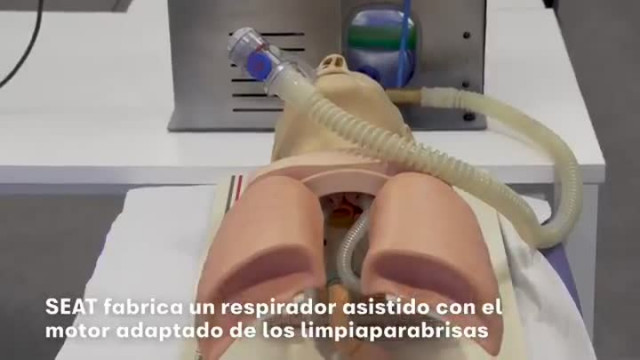 Los respiradores de SEAT pasan el examen y empiezan a usarse en hospitales