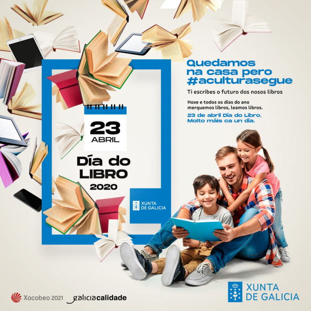 Campaña de la Xunta por el Día del Libro