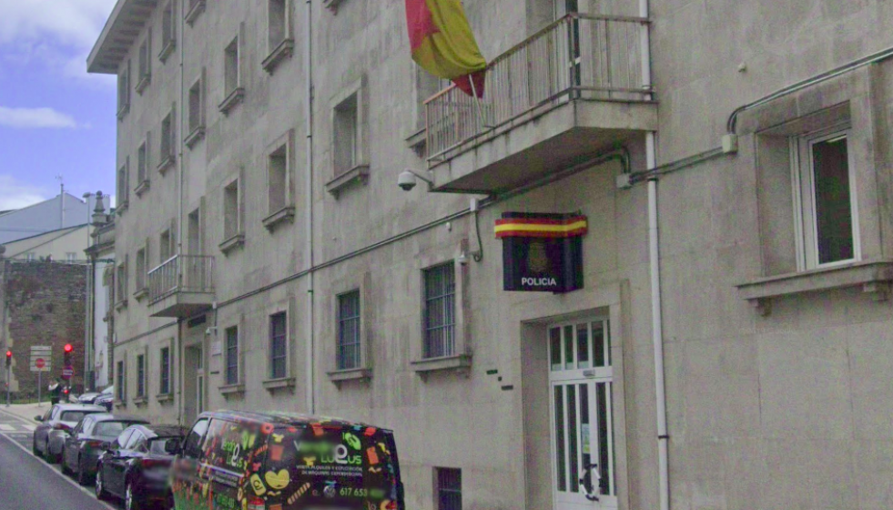 Comisaría de la Policía Nacional en Lugo en una imagen de Google Street View