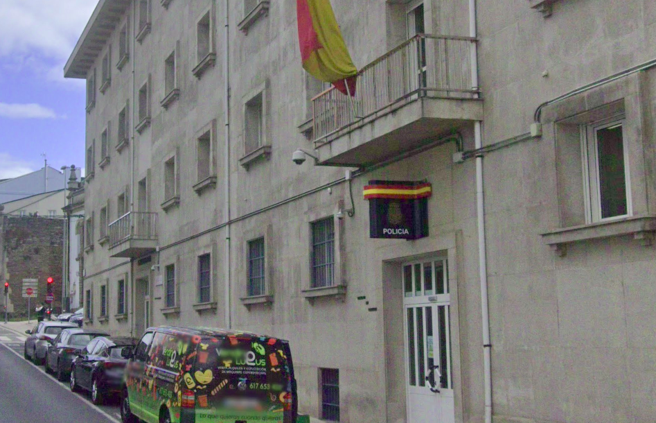 Comisaru00eda de la Policu00eda Nacional en Lugo en una imagen de Google Street View