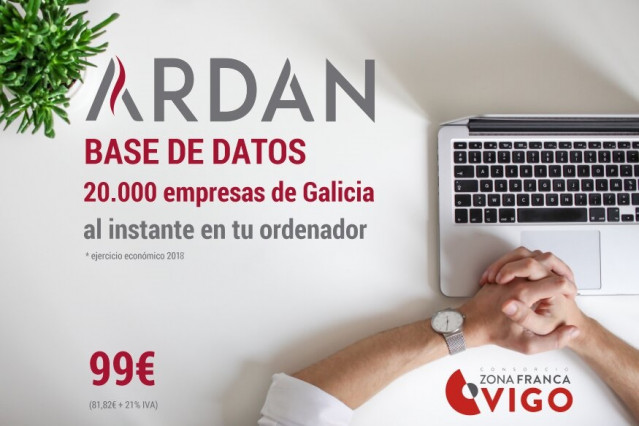La base de datos ofrece información sobre 20.000 empresas