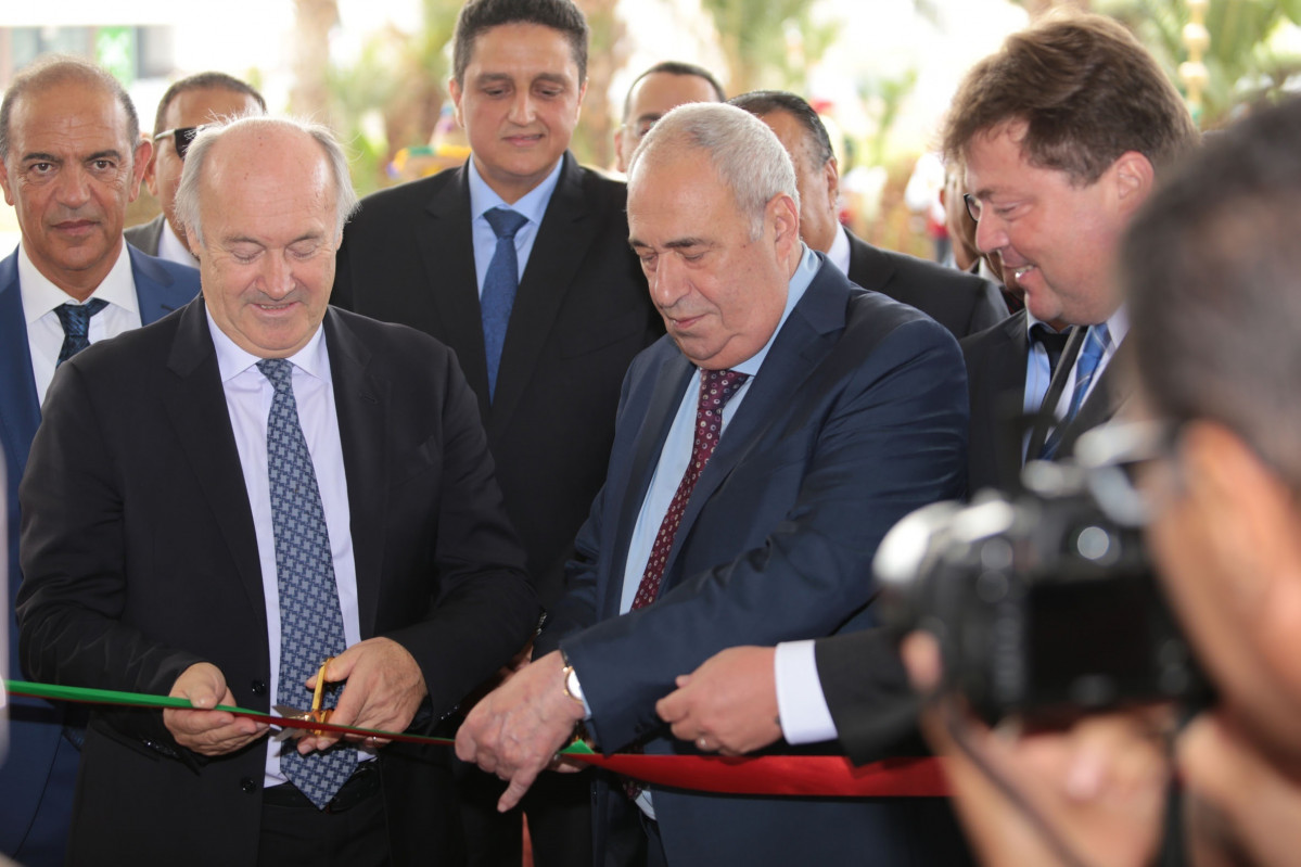 Manuel Jove en la inauguración de uno de sus hoteles en Marruecos