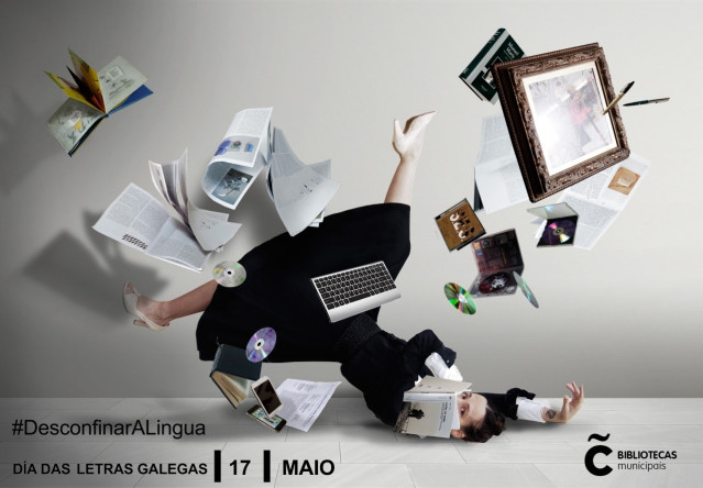 Las bibliotecas municipales promueven  una campaña con motivo del Día das Letras Galegas