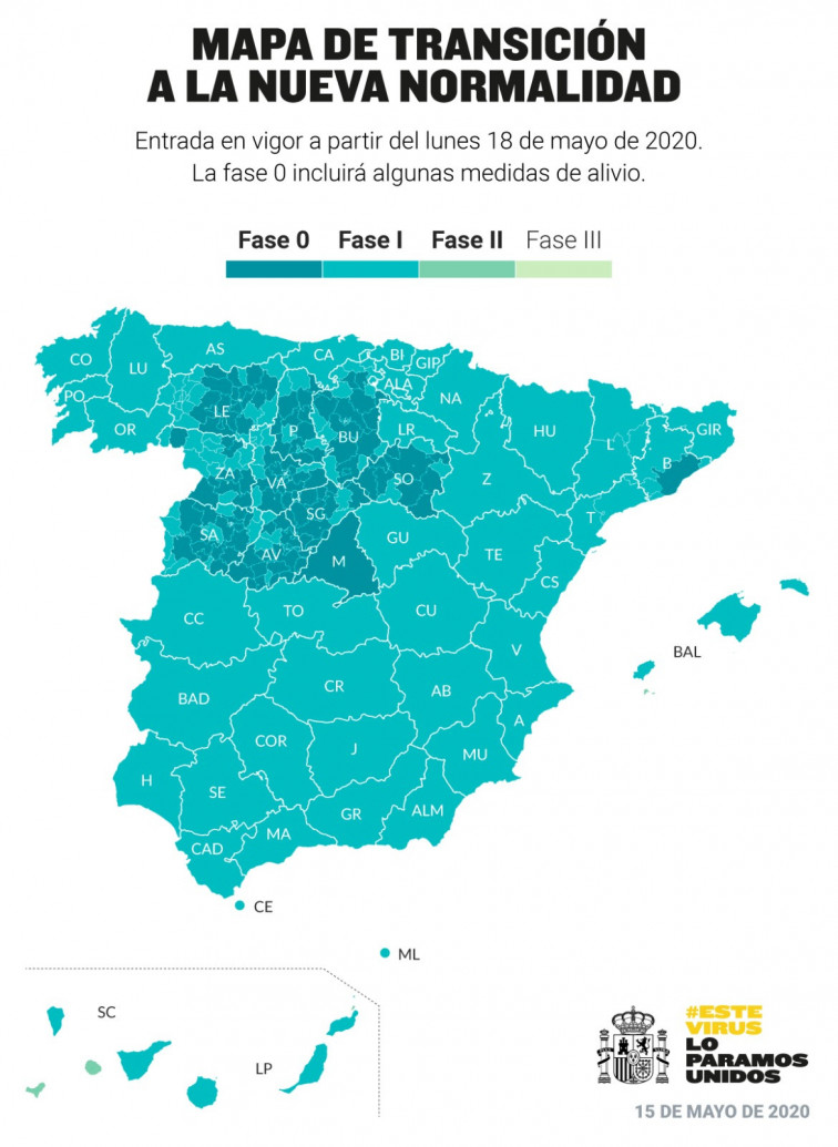 Desconfinamiento: Madrid y Barcelona se quedan en fase 0, aunque con algún alivio