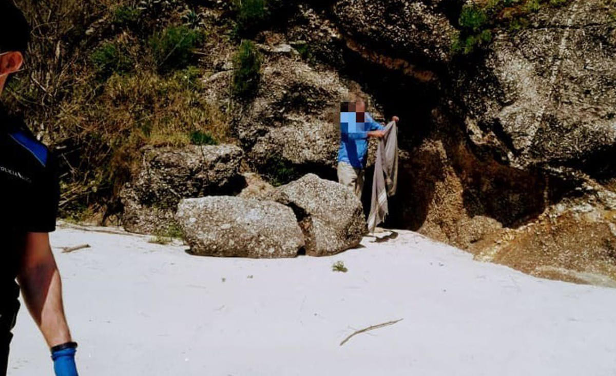Nudista vigo coronavirus estado alarma