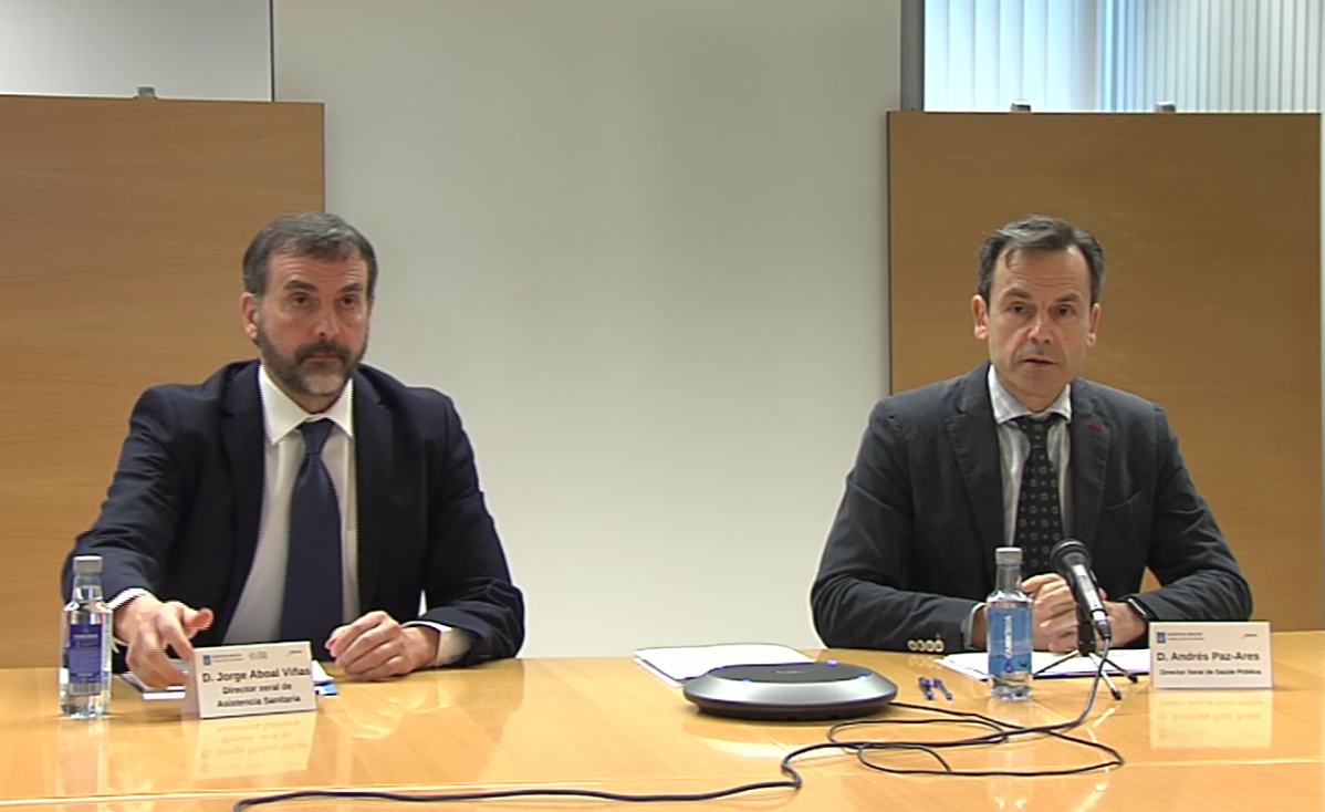 Presentacion resultados del estudio de seroprevalencia por parte del SERGAS