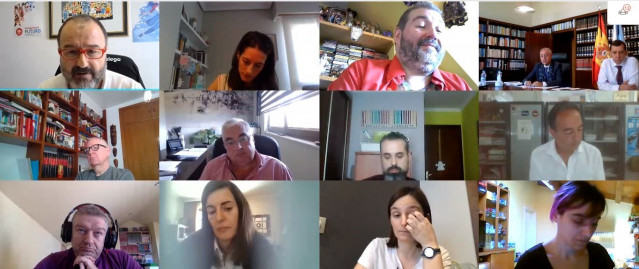 Mesa Sectorial telemática de la enseñanza en Galicia