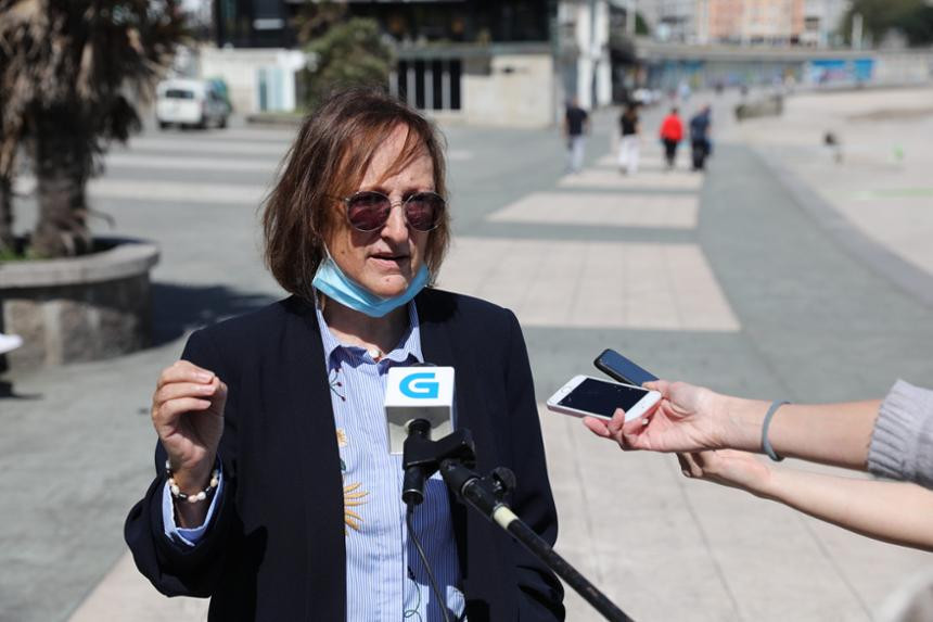 Esther Fontu00e1n, concejala de Medio Ambiente de A Coruu00f1a