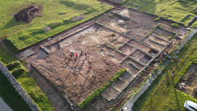 Restos del campamento militar romano
