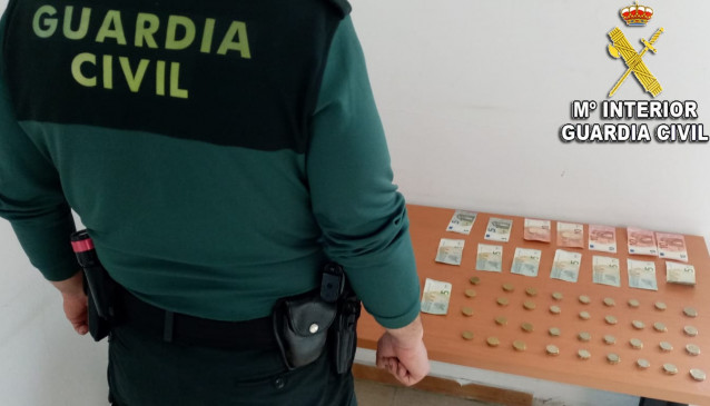 La Guardia Civil recupera parte del dinero sustraído