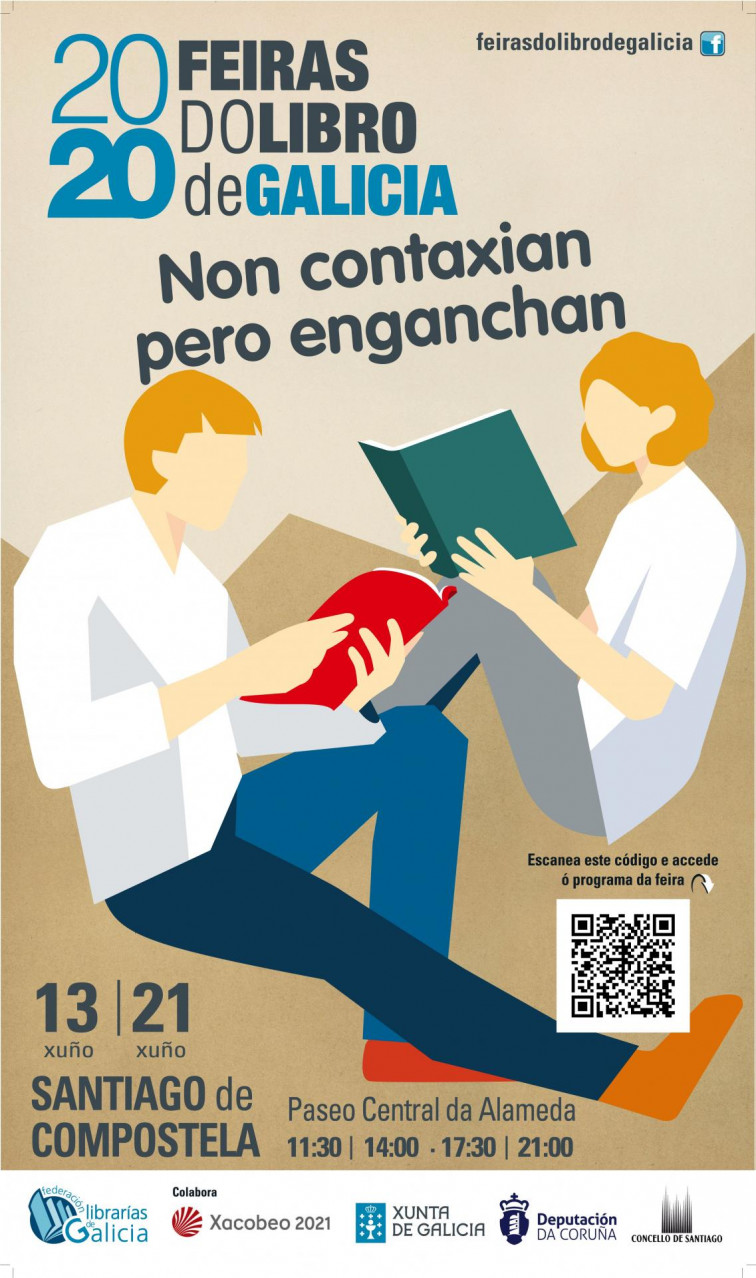 La feria del libro de Compostela se celebrará con todas las garantías de seguridad del 13 al 21 de junio