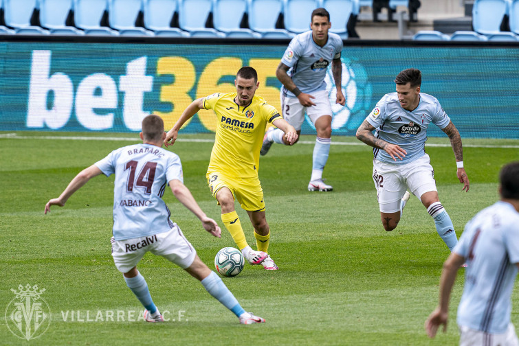 ​El Celta estrena la vieja normalidad cayendo contra el Villarreal