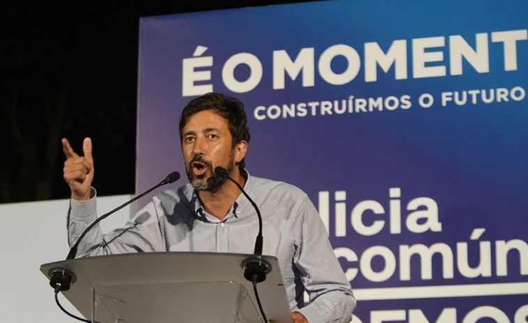 Faltan muy pocos votos para lograr una mayoría de izquierdas, indica Galicia en Común en el lanzamiento de su campaña electoral