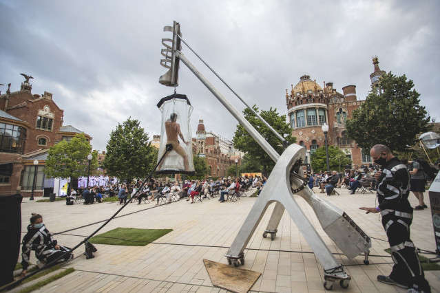 Espectáculo 'Nueva Normalidad', de La Fura dels Baus.