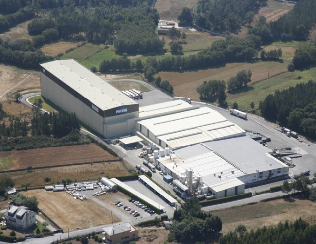 Planta de Lactalis en la provincia de Lugo