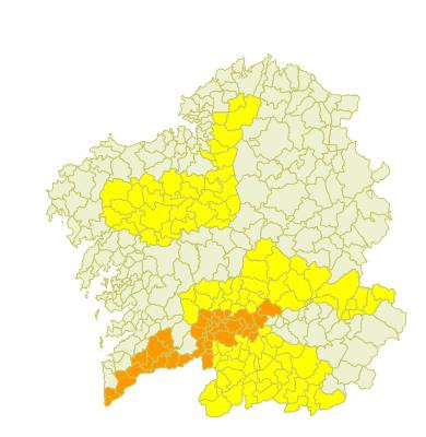 El calor enciende la alerta naranja en Pontevedra y Ourense: máximas de 37ºC este sábado
