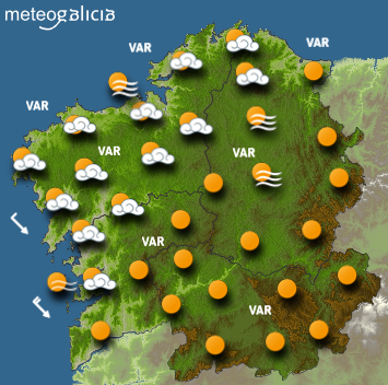 El tiempo para domingo en Galicia: contraste entre el calor del sur y posibles lluvias en el litoral norte