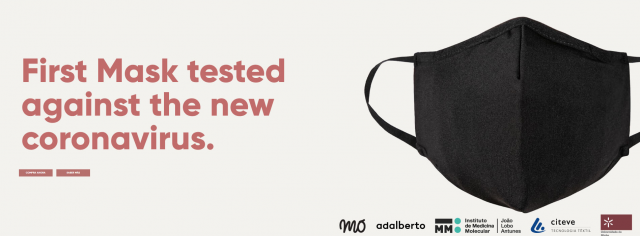 Una mascarilla comercializada en Portugal neutraliza el virus de la COVID-19