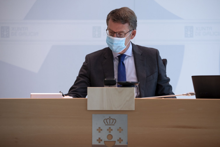 Feijóo se anotará en el registro de la Xunta a su regreso de La Rioja y aboga por realizar cambios con respecto a Portugal