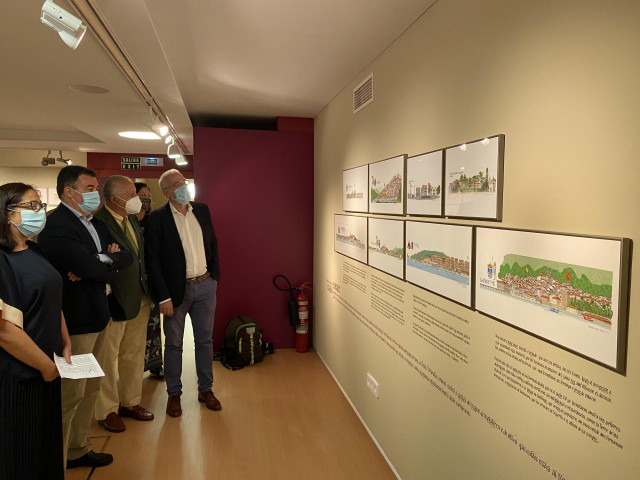 Exposición de Chencho Valdés en el Museo das Peregrinacións.